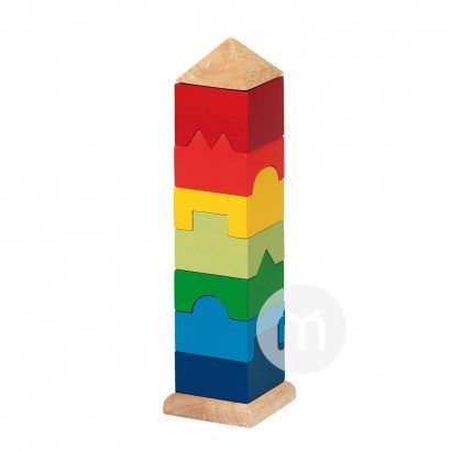 Goki Germany Baby House stack tower toy