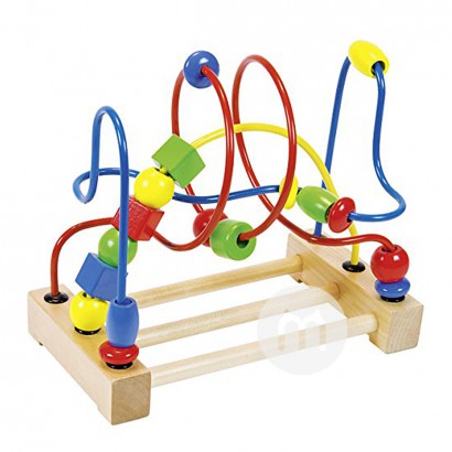 Goki Germany baby round bead puzzle toy