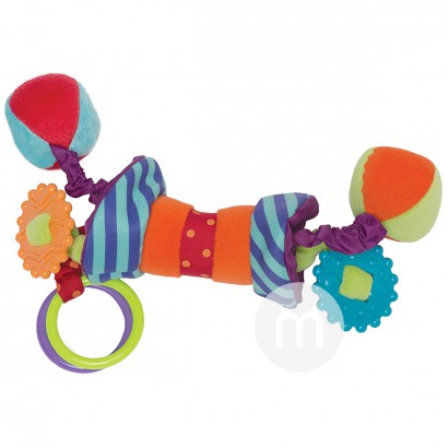 MANHATTAN TOY  American baby's colorful gutta percha toy