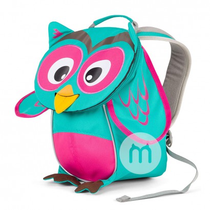 Affenzahn Germany cute animal Turquoise owl kindergarten children's backpack 1-3 years old