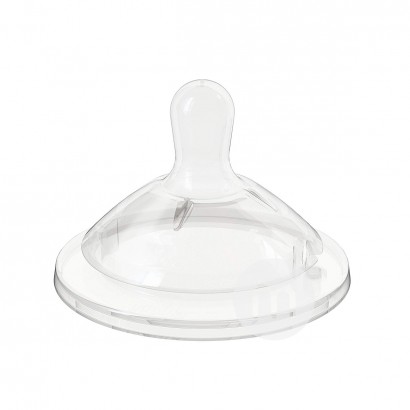 Chicco Italy baby natural maternal feeling wide caliber fast flow silicone nipple more than 6 months