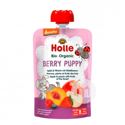 Holle German Organic Forest Berry Puree Sucking 100g*6
