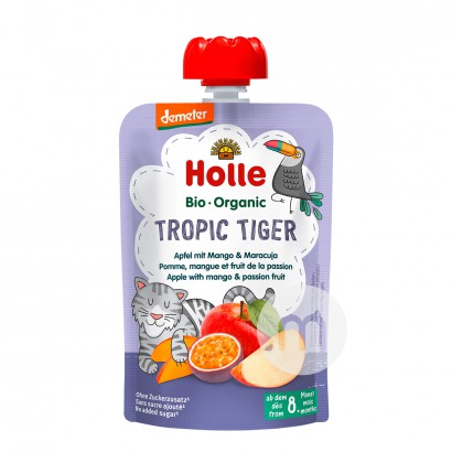 Holle German Organic Apple Mango Passion Puree Sucking 100g*6