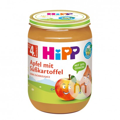 HiPP German Organic Apple Mashed Potato over 4 months