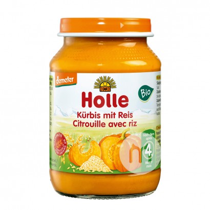 Holle Germany  Organic Pumpkin puree 190g