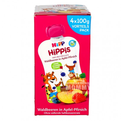 HiPP German Organic Apple Peach Ber...