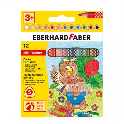 EBERHARD FABER Germany 12-color chi...
