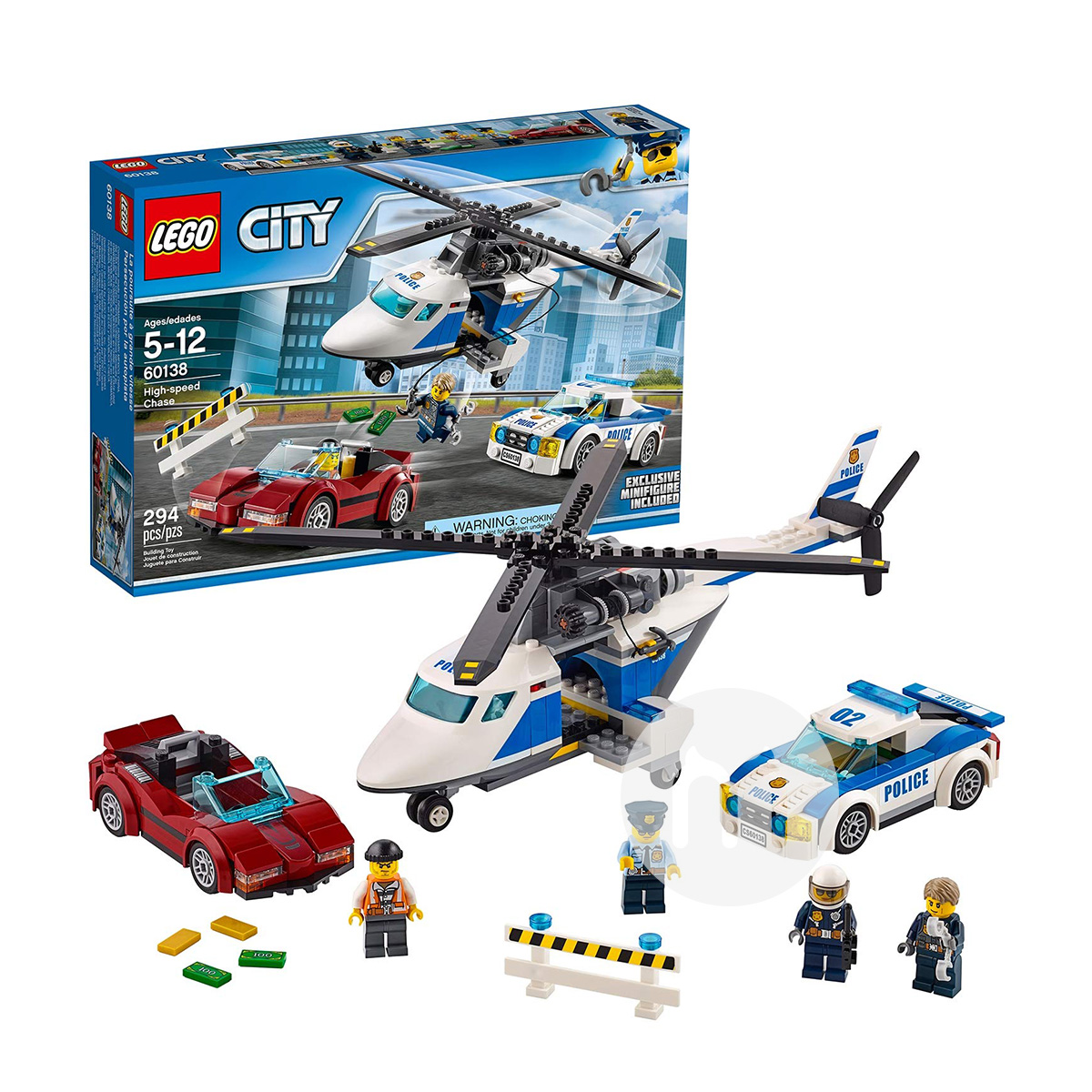 LEGO Denmark City Series police hig...