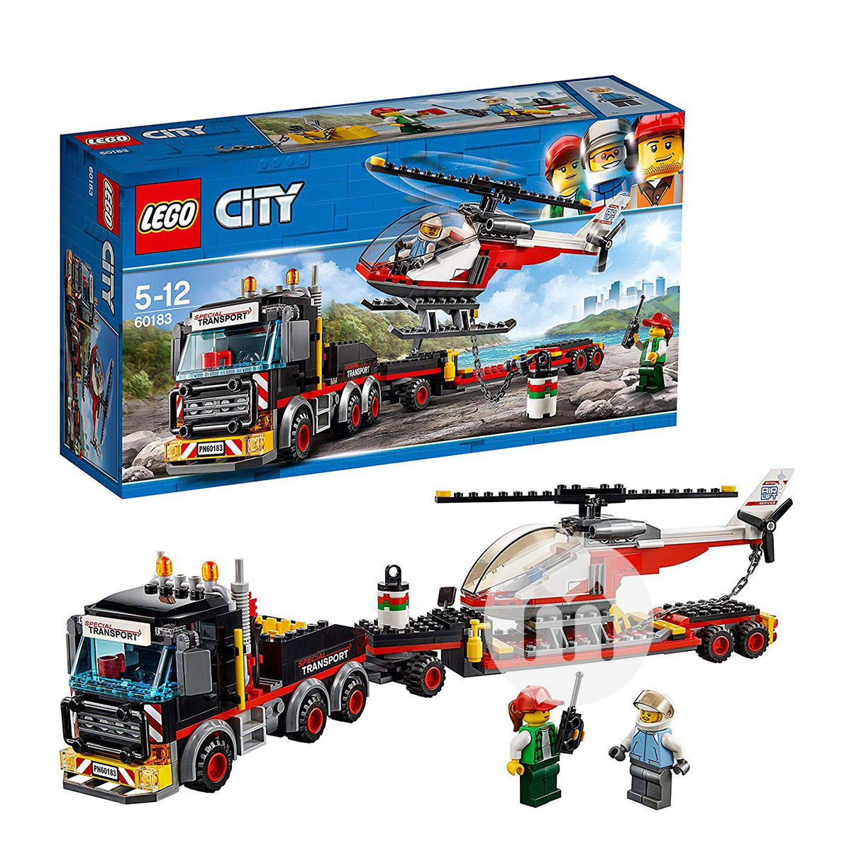 LEGO Danish city series heavy helic...