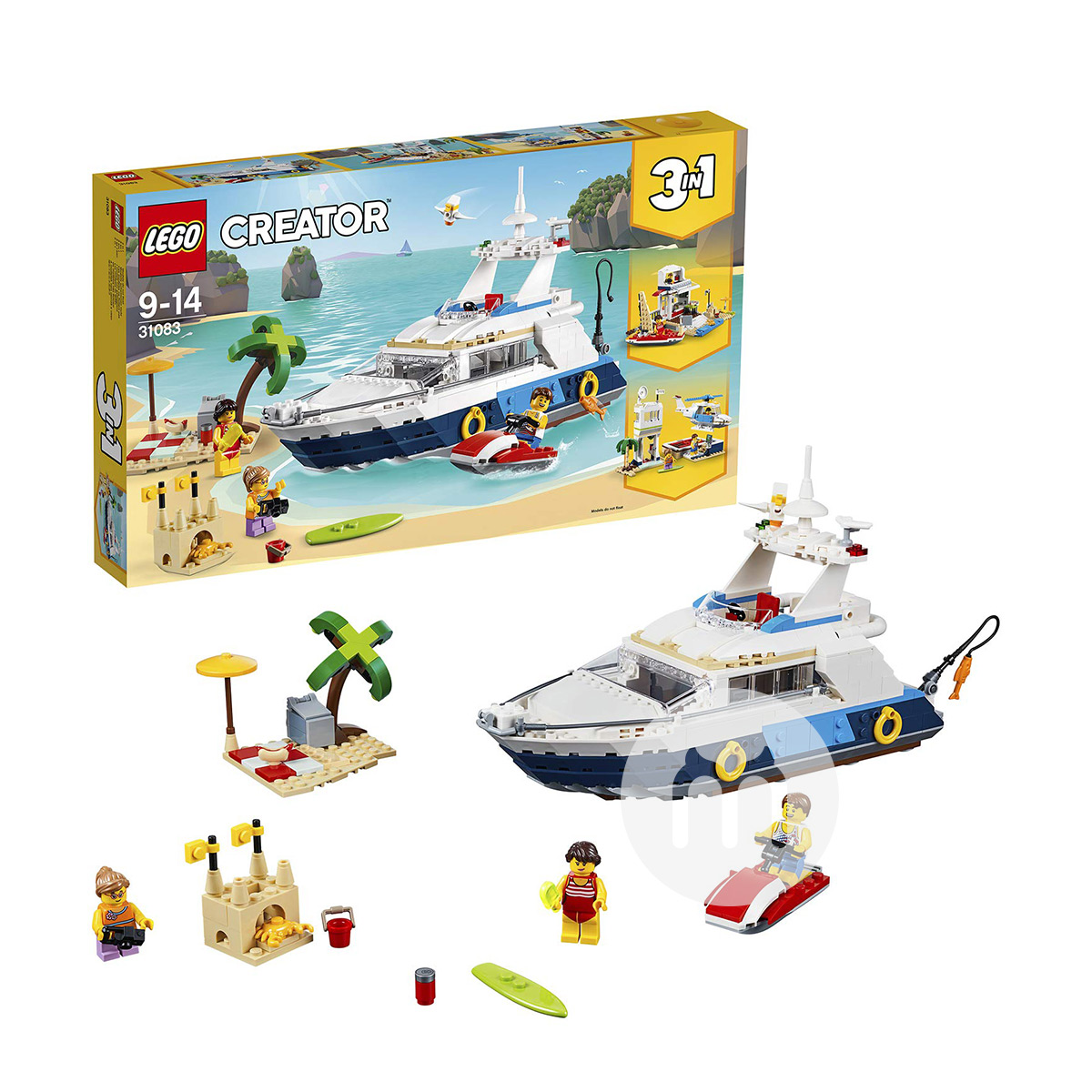 LEGO Danish creator adventure yacht...
