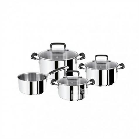 Tefal French e97790 food series stainless steel set pot