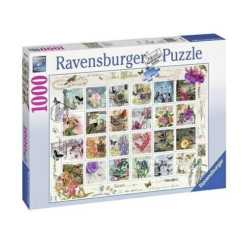 Ravensburger Germany Flower stamp collection puzzle