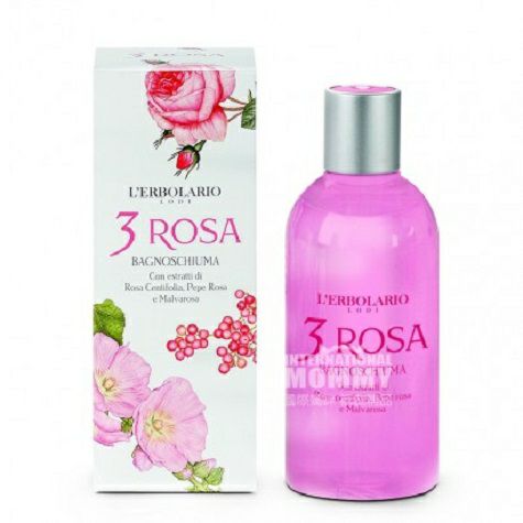 L`ERBOLARIO  Italian Rose trio fragrance bath milk