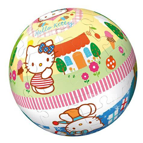 Ravensburger Germany 3D spherical Hello Kitty puzzle