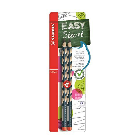 STABILO German EASYgraph Posture Correction Pencil Right Hand 2 Packs Original Overseas Local Edition