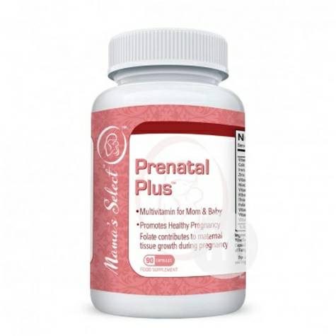 Mother's select American vitamins and minerals in pregnancy