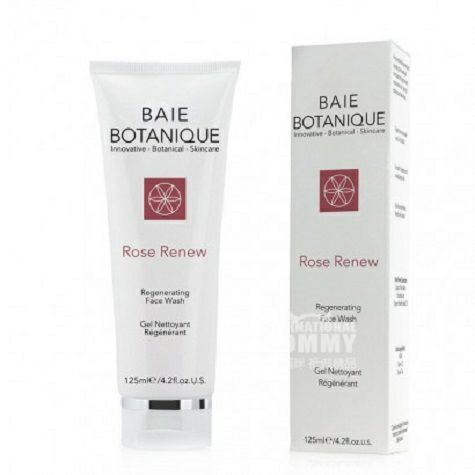 BAIE BOTANIQUE British Rose Renewal Anti-aging Firming Cleanser Original Overseas