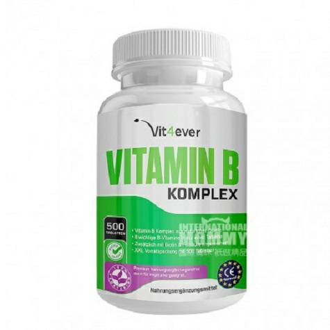 Vit4ever Germany Vitamin B complex 500 capsules overseas local original