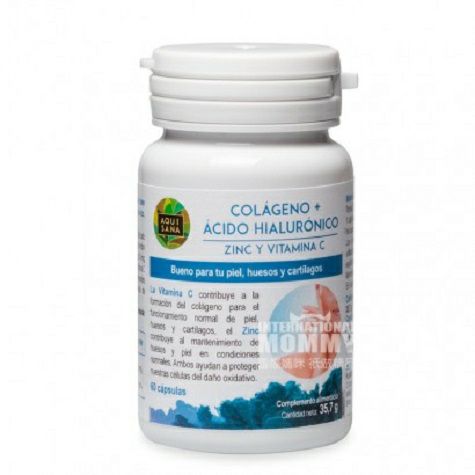 AQUISANA Spain collagen hyaluronic acid capsules 30 capsules