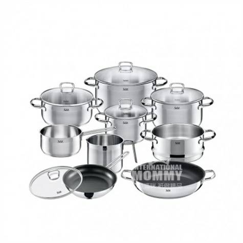 Silit Germany stainless steel set pot 10 pieces