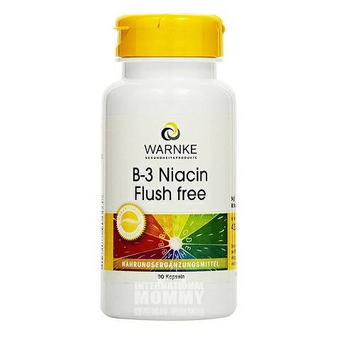 WARNKE German Vitamin B3 Niacin Cap...