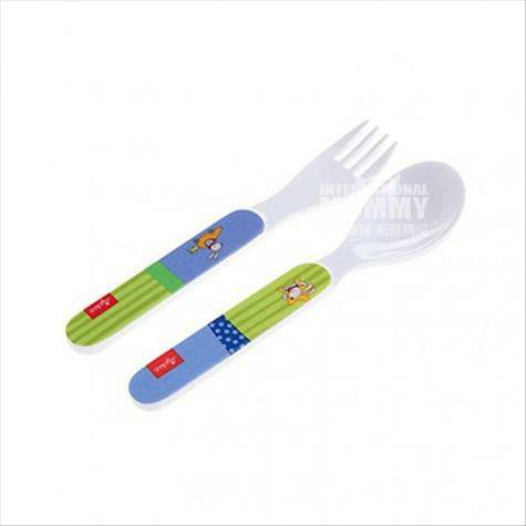 Sigikid German children's fork and spoon set overseas local original