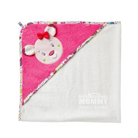 Baby FEHN  Germany Baby Hooded Bath Towel 80 × 80 cm