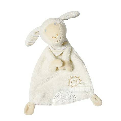 Baby FEHN  Germany sheep hand puppet comfort towel with gutta percha