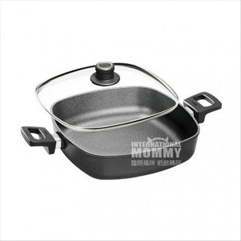 WOLL  German double ear square wok with lid