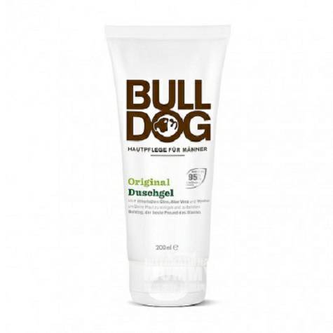 BULL DOG British mens natural skin care original shower gel overseas local original