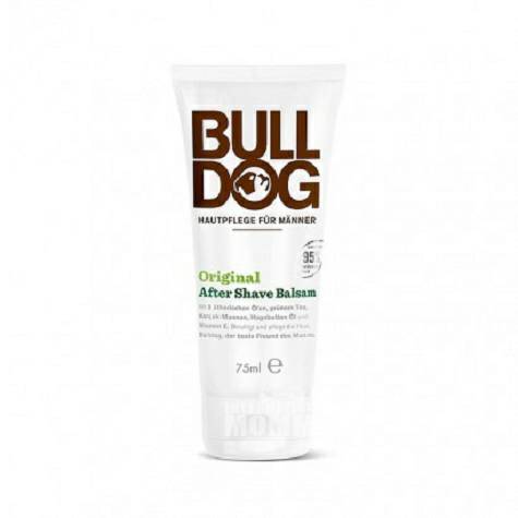 BULL DOG British mens natural plant essential oil aftershave balm Overseas local original