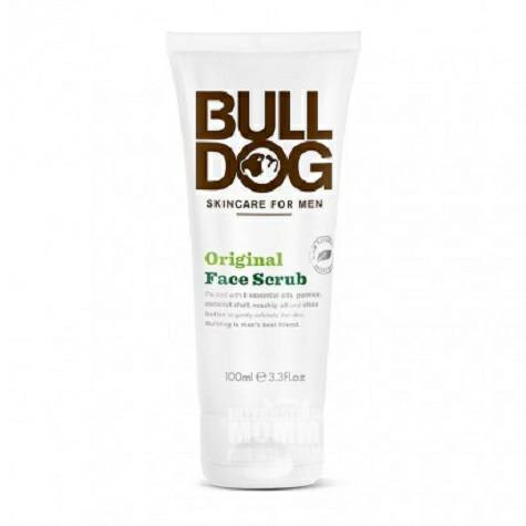 BULL DOG British natural plant scrub for men