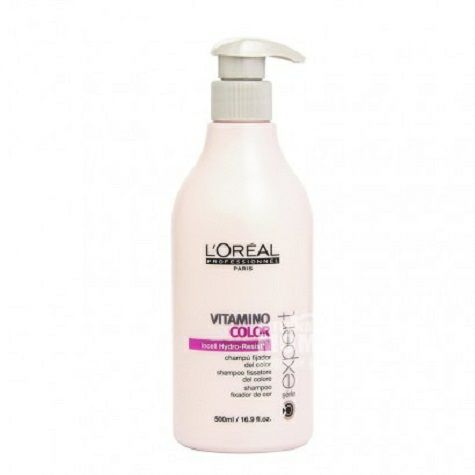 L'OREAL Paris French Salon Care Series Dyeing Color Protecting Shampoo 500ml Original Overseas