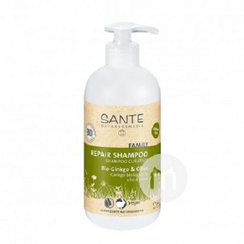 SANTE German Organic Ginkgo Olive Shampoo 500ml Original Overseas