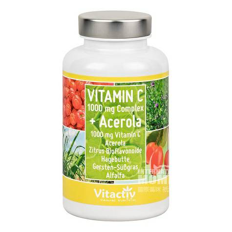 Vitactiv Germany High-dose natural vitamin C tablets overseas local original