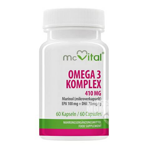 Mcvital Germany Omega 3 fish oil ca...