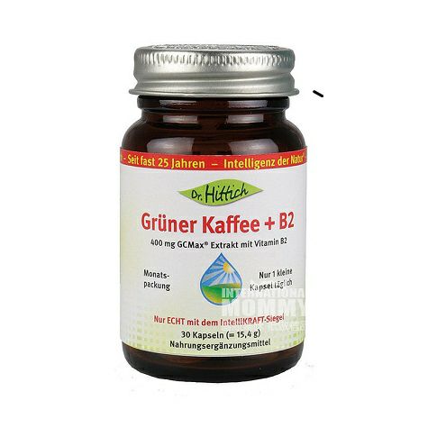 Dr.Hittich German green coffee + vitamin B2 capsule