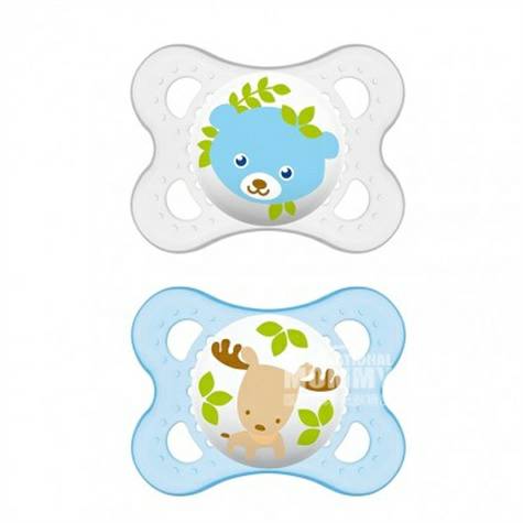 MAM Austria Two sets of silk pacifier for 0-6 months