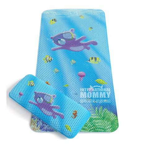 Clevamama British baby bath antiskid extended protection pad + mother kneeling pad