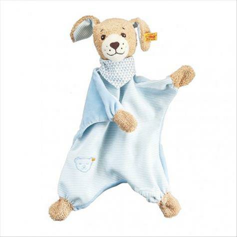 Steiff Germany baby dog sleeping comfort towel