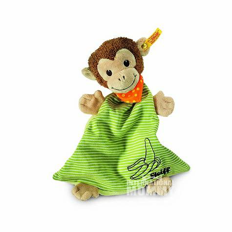 Steiff Germany baby monkey sleeping comfort towel
