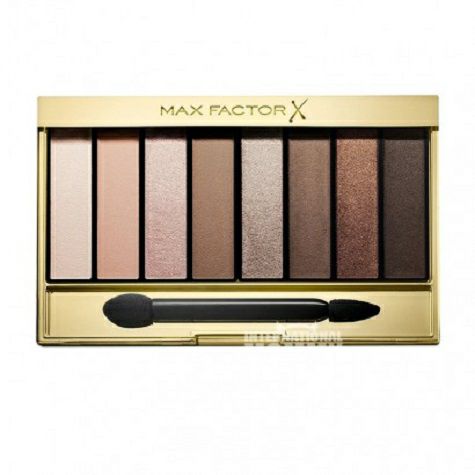 MAX FACTOR British eight color eye shadow disc