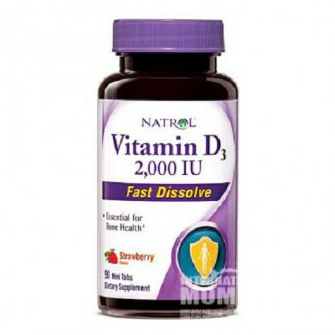 NATROL America Vitamin D3 90 tablets Overseas local original 