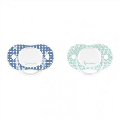 Badabulle French baby silicone pacifier 12-36 months 2 Pack