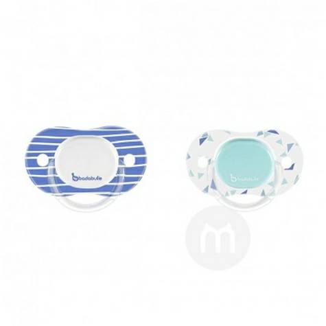 Badabulle French baby silicone pacifier 6-12 months 2 Pack