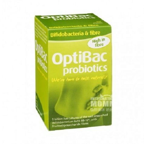 Optibac probiotics UK 30 bags of probiotics for improving constipation