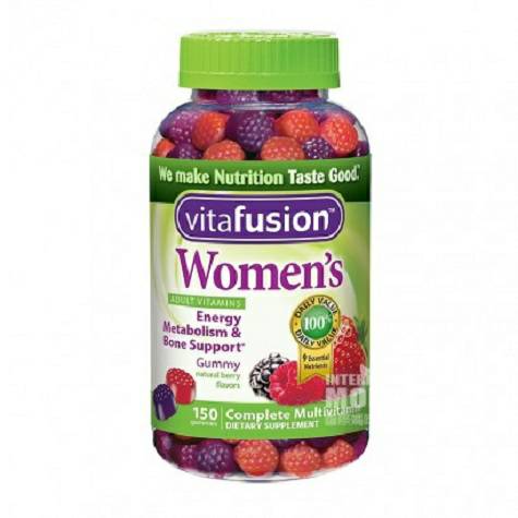 Vitafusion America Womens Multivitamin Gummy 150 Tablets Overseas local original 