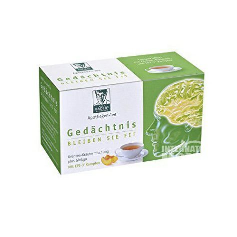 RALF BADERs Gesundheit German RBG green tea extract tea bag