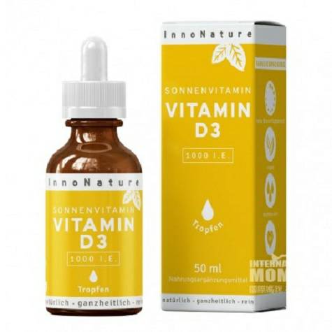 InnoNature German Vitamin D3 drops Overseas local original 