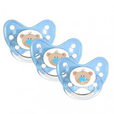 Dentistar Germany baby bear pacifier 3 pack for more than 14 months